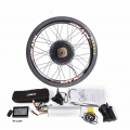 Mtb Ebike Rear Wheel Conversion Kit With Mtx39 Thick Welding Rim Kt-lcd3 Display Tire Tube Freewheel Disc Brake - Electric Bicyc