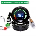 Ad Air Fuel Ratio Gauge 52mm Led Digital Display With Narrowband O2 Oxygen Sensor Car Gauge For 12v Car Racing Gauge 0258006028