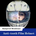 Universal Clear Motorcycle Helmet Anti fog Film and Rainproof Film Durable Safety Nano Coating Sticker Film Helmet Accessories|H