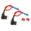 2Pcs Add a circuit Circuit Fuse Adapter Mini Adapter Plug & Fuse Puller|Fuses| - ebikpro.com