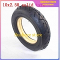 10x2.50 solid tire tubeless for Quick 3 ZERO 10X Inokim OX Folding Electric Scooter 10 inch Mini Motorrad Razor|Tyres| - Offic