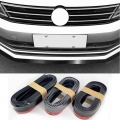 2.5m Car Front Bumper Lip Protector Rubber Car Bumper Protectors Car Body Side Skirt Body Spoiler Glossy Exterior Mouldings - St