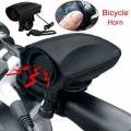 Ultra loud Speaker Black Electronic Bicycle 6Sound Alarm Bell Bike Siren Horn 123dB Electric Horn Bicycle Cycling Equipment|Bicy