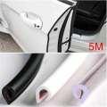 5m U Type Universal Car Door Edge Rubber Scratch Protector Moulding Strip Protection Strips Sealing Anti rub DIY Car styling|Sty