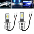 2x H3 Super White Cree Led Headlight Kit 100w 10000lm Fog Driving Drl Bulb 6000k - Fog Light Bulbs - ebikpro.com