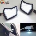 2x Led Under Mirror Puddle Light For Volvo V40 V50 V60 V70 Mk3 C70 Mk2 Xc90 Xc70 Xc60 Jaguar Xk Xf Under Mirror Welcome Lamp - S