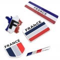 3d Car Styling Aluminum Sticker France French National Flag Emblem Car Styling Motorcycle Accessories Badge Label Emblem