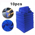 10 PCS Microfiber Car Cleaning Towel Automobile Motorcycle Washing Glass Household Cleaning Microfiber Towel|Sponges, Cloths &am