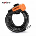 Xunting Mountain Bike Bicycle Lock Electric Password Fixed Anti Theft Steel Chain Cable Lock Bike Accessories Candado Bicicleta|