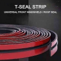 T-shape Car Rubber Seal Strips Window Edge Windshield Roof - ebikpro.com