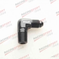 AN3 3AN AN 3 to 1/8" NPT 90 Degree MALE ALUMINIUM FITTING ADAPTER|an 8|aluminum fittingsadapter fitting - ebikpro.com