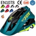 Batfox Overall Molding Bike Helmet Sports Ultralight Bicycle Cycling Helmets MTB Dh Am Casco Ciclismo Bicicleta|Bic