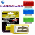 2022 Newest Nitro OBD2 Eco OBD2 Save 15% Fuel Chip Tuning Box NitroOBD2 For Diesel Benzine Gasoline Car Plug&Driver Free Shi