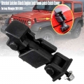 1Pc Bracket Latches Black Engine Lock Hood Latch Catch Cover 55395653AF For Jeep /Wrangler 2007 2016 Car Hood Catche Accessories