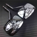 Motorcycle Modified metal eagle rear view mirrors For Harley Sportster XL 883 1200 Fat boy V Rod Softail Dyna Touring Road King|