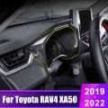 For Toyota Rav4 2019 2020 2021 2022 Rav 4 Xa50 Car Dashboard Display Meter Ring Speedometer Gauge Cover Trim Frame Accessories -