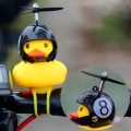 2021 Mountain Bike Head Light Bicycle Bell Yellow Broken Wind Duck Helmet Moto Riding Light Bicycle Lights Bike Accessories|Bicy