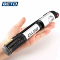 Beto MP 036 Portable Hand Mini Pump Tire Fork Air Inflator Bike Pump Hose With Pressure Gauge 300 PSI High Pressure Bicycle Pump