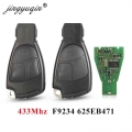 Jingyuqin 433mhz 2/3 Buttons Nec Remote Key Fob For Mercedes Benz B C E Ml S Clk Cl 3b 3bt Complte Control Key 1996-2005 - Car K