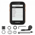 CooSpo Wireless GPS Bicycle Speedometer Odometer Bike Computer 2.4 Inch with BLE5.0 ANT+ APP Sync Sensor Waterproof with Mount|B