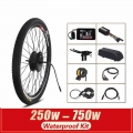 Electric bike kit ebike conversion kit 36V 48V 250W 350W 500W MXUS Gear Direct Drive Motor LCD3 LCD8 Julet Waterproof Connector|