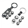 Universal Car Wheel Tire Valve Dust Stem Punisher Logo Air Cap + Keychain - Tire Accessories - ebikpro.com