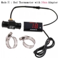 Koso Motorcycle Thermometer For Yamxha Nmax Xmax Tmax Led Digital Display Water Temperature Adapter Sensor Accessories Set - Wat