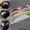 3D Chrome Ghost Skull Head Motorcycle Truck Helmet Tank Pad Stickers Flame skulls Decals For Haley Honda Yamaha Kawasaki Suzuki|