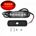 1PCS Red Side Marker LED Light Truck 12v 24v Lights Trailer Truck Light Turn Light Bar Indicators Lamp Tail Light Trailer Lamp|T