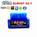 Super Mini Elm327 Latest Version V2.1 New Auto Obd Scanner Code Reader Tool Elm 327 Bluetooth For Android/symbian Obd2 Scanner -