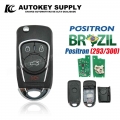 AKBPCP097 AUTOKEYSUPPLY Car Styling Remote Key Apply For Positron Alarm System For Chevrolet 4 Buttons Dual Program (293/300)|Ca