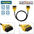 Autool Obd2 Extension Cable Obd Adapter Extend Obdii Connector For Launch Idiag Easydiag Pro Pro3 V+ Golo Mdiag Elm327 Al519 - C