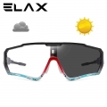 ELAX Brand New Style Photochromic Sunglasses Sports Bike Glasses Men Women Mtb Bicycle Eyewear Cycling Glasses|Cycling Eyewear|