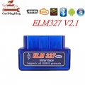 Bluetooth ELM327 V2.1 Car Diagnostic Tool Mini ELM 327 V2.1 Than V1.5 For Android OBDII Code Reader OBD 2 Auto Scanner|C