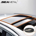 5m/16ft Rubber Seal Strip For Sunroof Triangular Window Car Roof Rubber Strips Sealed Trim Cover Auto Rubber Seals Weatherstrip