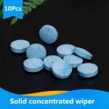 10Pcs/lot 16MM Auto Concentrated Solid Wiper Glass Window Cleaner Car Windshield Cleaner Effervescent Tablets Car Accessories|Wi