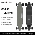 Electric Skateboard Longboard Dual Hub Motor 4.4AH Lithium Battery Maxfind Max4 Pro with Wireless Remote Control E Skate cruiser