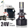 2PCS 24V Led Bulb For Light Truck H4 H7 H1 H3 H11 6000K Led 24V Truck Low Beam High Beam Led Headlight Truck Light Only For 24V|