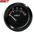 Dragon Universal 52mm (2 Inch) Auto Car Motorcycle Voltmeter 8 16 Volt Gauge Voltage Meter White Light With Pods |