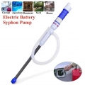 Portable Liquid Oil Transfer Pump Handheld Pump Battery Operated Liquid Transfer Tools Manual Oil Pump Siphon Fuel Siphon Hose -