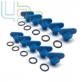 10Pack Exhaust Manifold Water Drain Blue Plug For MerCruiser 22 806608A1 22 806608A02 8M2000874|Boat Engine| - Ebikpro.co