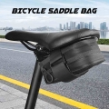 SAHOO Bicycle Saddle Bag Reflective Cycling Rear Seat Post Bag Large Capacity Tail Rear Bag MTB Bike Seat Bag Bike Accessories|B