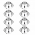 8pc Skateboard Scooter Quad Roller Inline Skate Wheel Bearing Spacers Silver|Flashing Roller| - Ebikpro.com