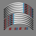 New 12 Pcs Fit Motorcycle Wheel Sticker stripe Reflective Rim For BMW S1000RR|Decals & Stickers| - Ebikpro.com