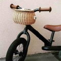 Small Back Basket Children Bicycle Baskets Handmade Rattan Toy Child Bicycle Mount Baskets Weaving Wicker Small Back Basket|Bicy