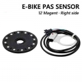 E-bike Pedal 12 Magnets Electric Bicycle Pas System Assistant Sensor Speed Sensor Black Color Easy To Install For