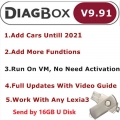 Diagbox V9.91 V9.68 V8.55 V7.83 Full Update For Lexia3 PP2000 Lexia 3 Diagbox 9.91 For Citroen/Peogeot Diagnostic Tool To 2021|C