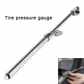 10 150PSI Heavy Duty Straight on Dual Head Truck Service Tire Air Pressure Gauge Tool|Tire Pressure Monitor Systems| - Officem