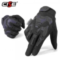 Motorcycle Full Finger Gloves Rubber Protective Gear Enduro Racing Biker Riding Motocross Moto Motorbike Mittens Men Glove - Glo