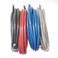 Motorcycle AN3 5m/lot braided Stainless Steel nylon brake line hose FLUID HYDRAULIC hose PTFE brake line Gas Oil Fuel tube pipe|